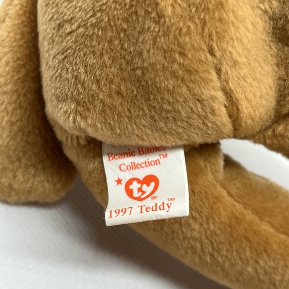 1997 Christmas Teddy Beanie Baby —RARE & UNIQUE ERRORS - Picture 6 of 10